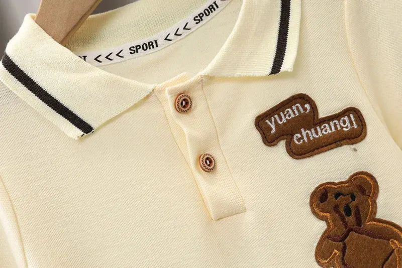 Baby Boy Clothes Set T-shirt+Shorts Kids Boy Summer Clothing Set Cute Cartoon Baby Boy Outfit Set Infant Toddler Tee Shirt Pants - TiniLoom