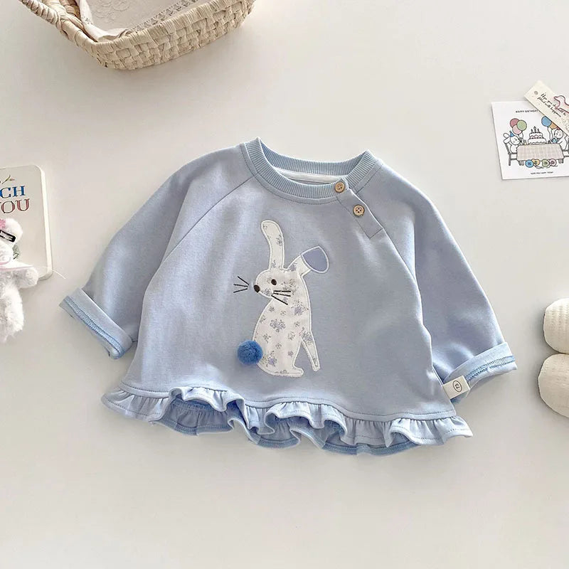 MILANCEL New Spring Kids Jeans 0-5T Baby Cute Three Dimensional Love Trousers Children Girls Thin Style Denim Blue Pants - TiniLoom