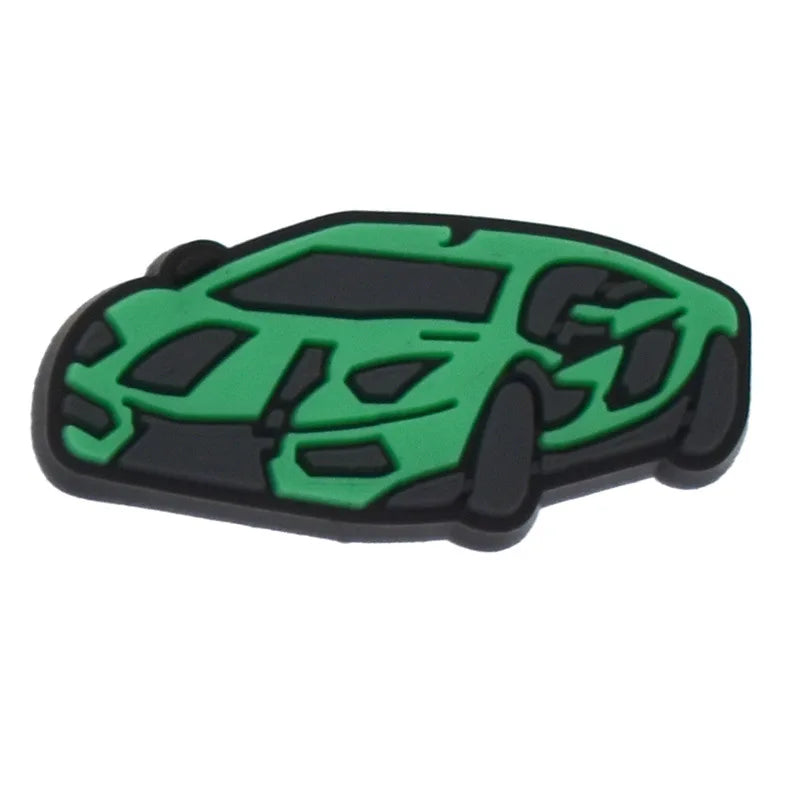 Car Shoe Charms for Crocs Accessorie Car Decorations Boys Girls Kids Women Teens Christmas Gifts Birthday Party Favors Pins - TiniLoom