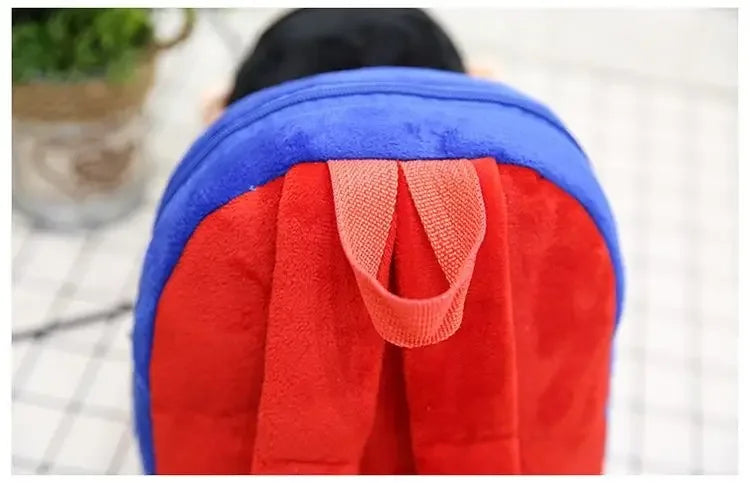 Cartoon cartoon fashion character backpack children casual plush backpack cute kindergarten boy and girl schoolbag gift - TiniLoom