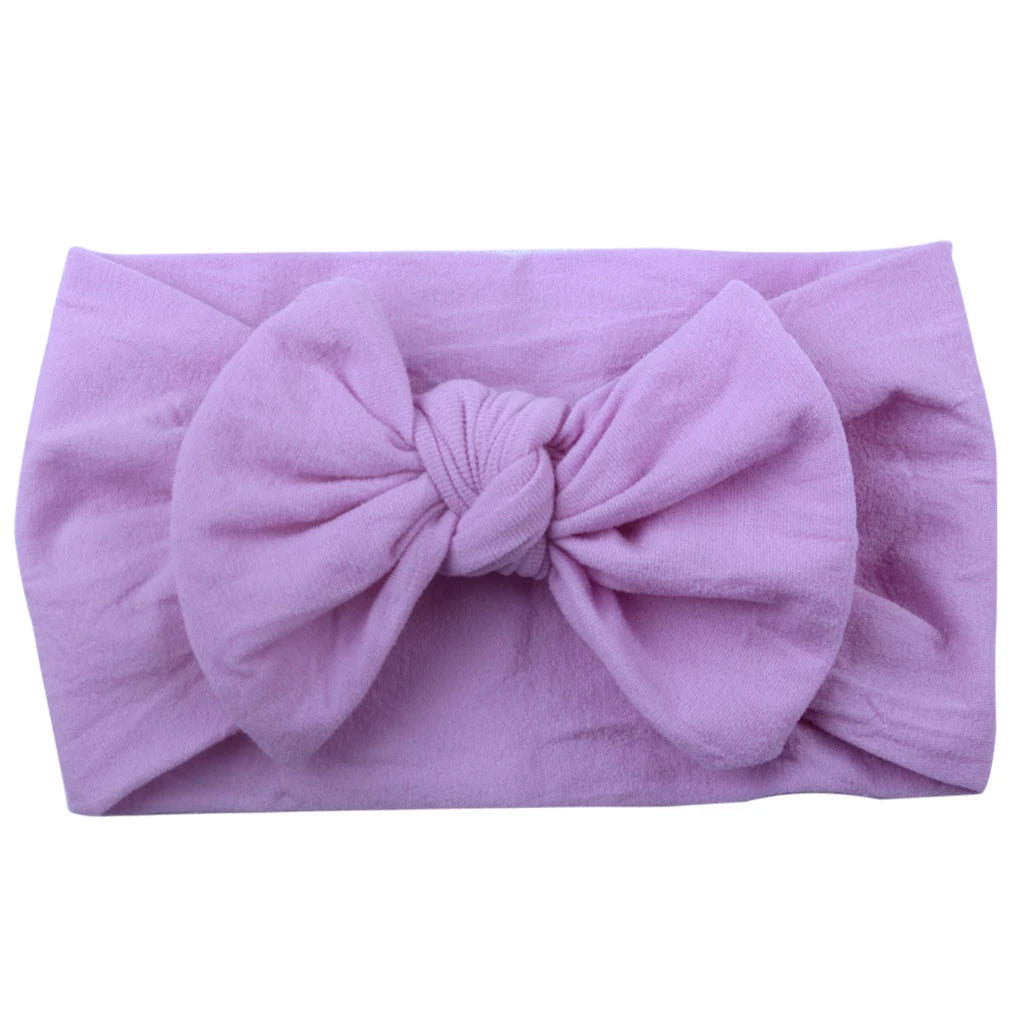 Baby Girl Headband Infant Hair Accessories Bows Newborn Headwear Rabbit Ear Elastic Gift Toddler Bandage Ribbon Soft Bowknot