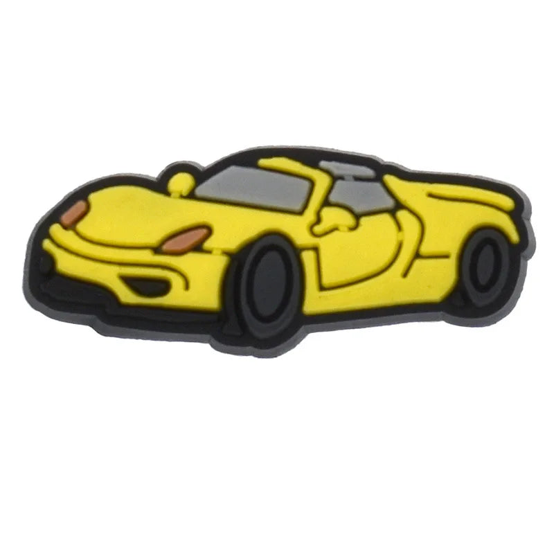 Car Shoe Charms for Crocs Accessorie Car Decorations Boys Girls Kids Women Teens Christmas Gifts Birthday Party Favors Pins - TiniLoom