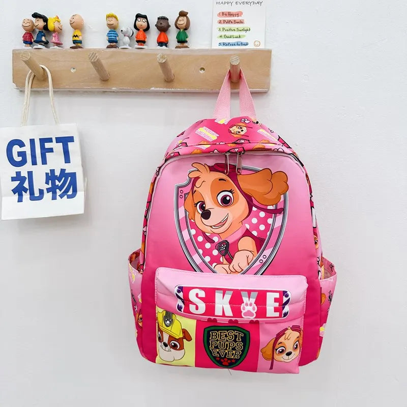Original PAW Patrol Children School Bag Cute Dogs Fashion Boy Girl Backpack Kids Kindergarten Backpacks Chase Skye Baby Gift - TiniLoom