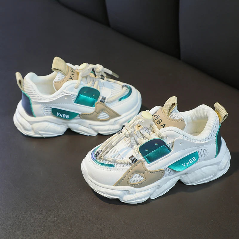 Size 21-36 Baby Toddler Shoes For Boys Girls Breathable Mesh Little Kids Casual Sneakers Non-slip Children Sport Shoes Tenis - TiniLoom