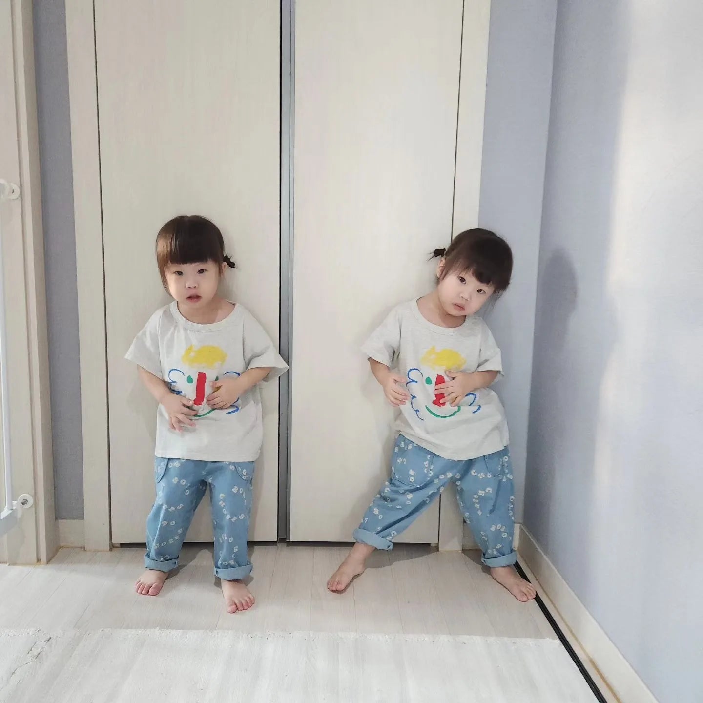 2025 Kid Clothes New Spring Sumemer Korean Baby Boys Girls Cotton Cartoon Short Sleeve T Shirts Children's Outerwear Clothings - TiniLoom