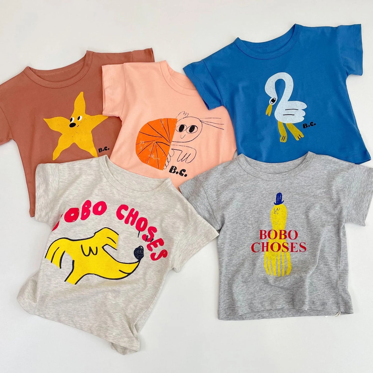 2025 Kid Clothes New Spring Sumemer Korean Baby Boys Girls Cotton Cartoon Short Sleeve T Shirts Children's Outerwear Clothings - TiniLoom