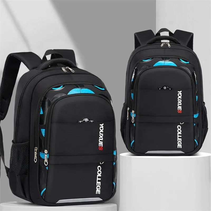New Children School Bags Kids Backpack In Primary Schoolbag For Teenager Boys Waterproof Backpacks Book Bag - TiniLoom