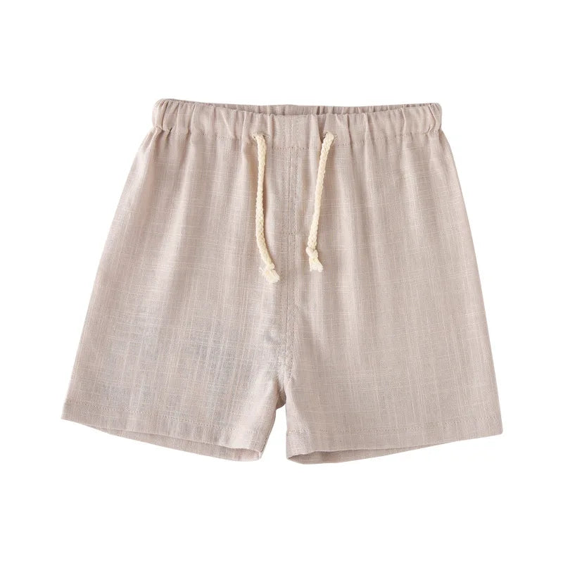 Children's Cotton And Linen Trousers Spring And Summer Thin Boys And Girls Linen Pant Baby Harem Pants WT620 - TiniLoom