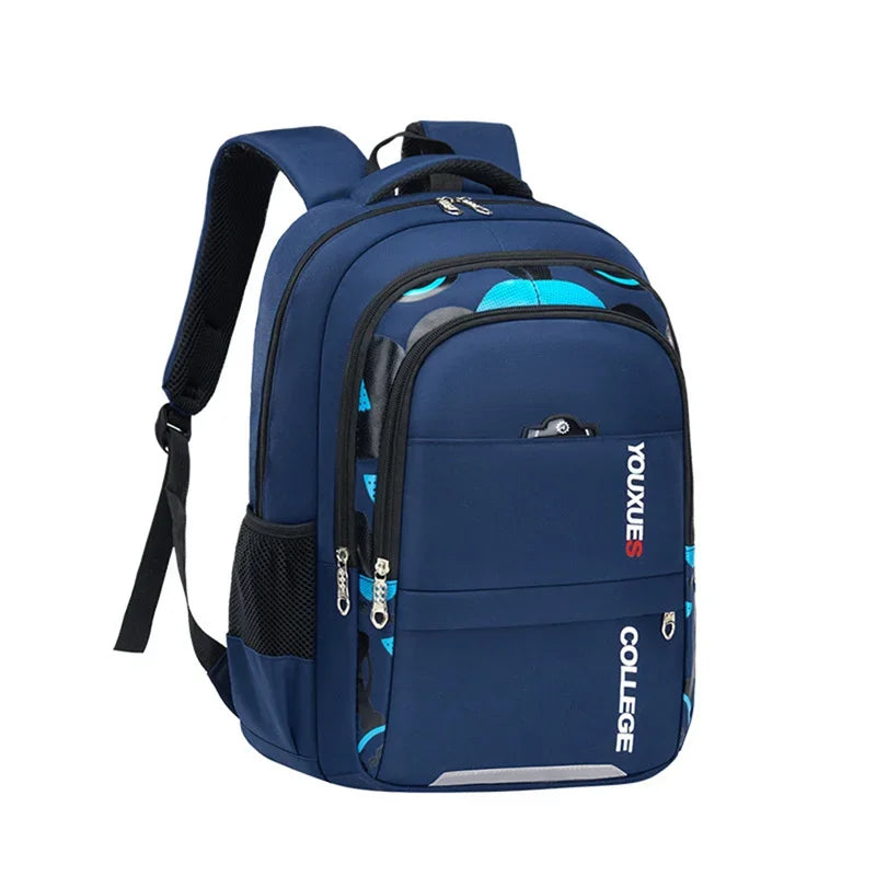 New Children School Bags Kids Backpack In Primary Schoolbag For Teenager Boys Waterproof Backpacks Book Bag - TiniLoom