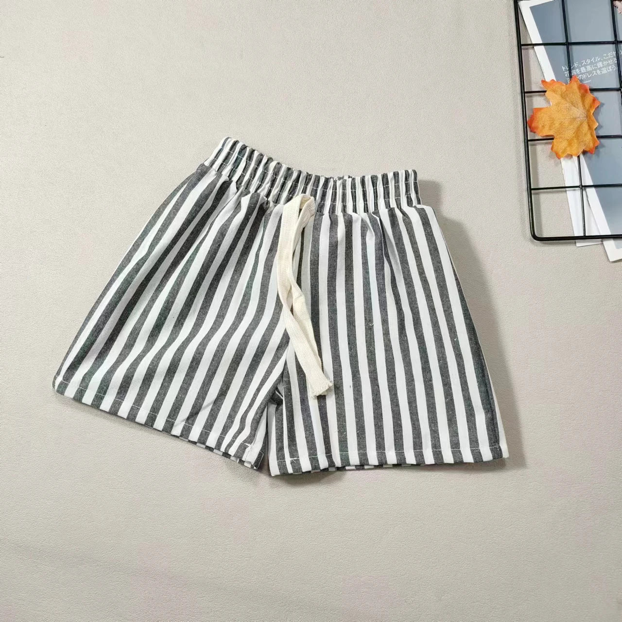 Children's Shorts Children's Pants Single Item Pants Pure Cotton Boys Casual Pants Girls Shorts Baby Jackets Pants British Style - TiniLoom