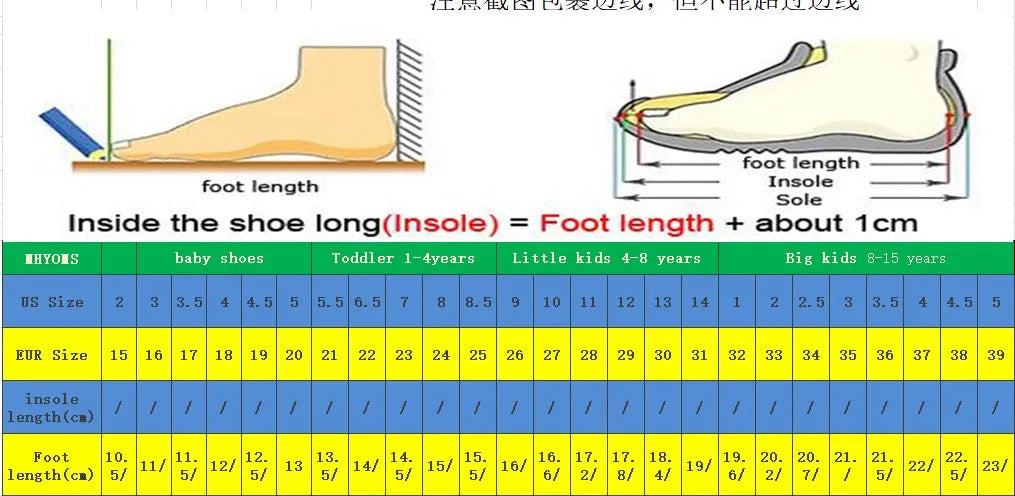 Kids Sandals Boys Girls Beach Shoes Soft Lightweight Closed-Toe Outdoor Children's Toddler Sandasl for Baby Shoes Summer - TiniLoom