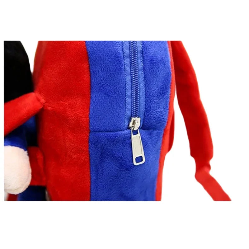 Cartoon cartoon fashion character backpack children casual plush backpack cute kindergarten boy and girl schoolbag gift - TiniLoom