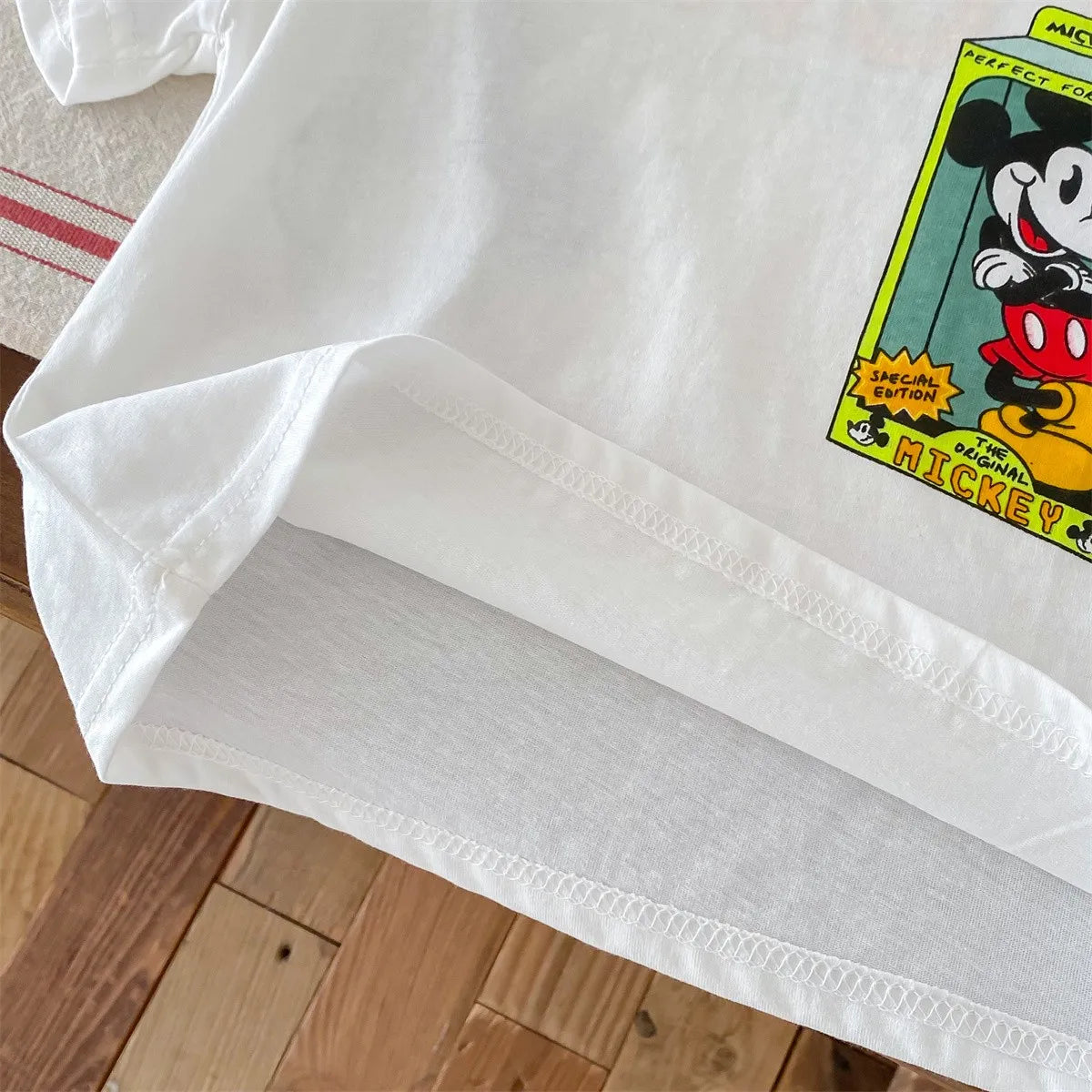 Mickey Kids Clothing Tees Summer Printed Cartoon Fashion Short Sleeve Boys T-shirt Popular Design Children's T Shirts Crewneck - TiniLoom