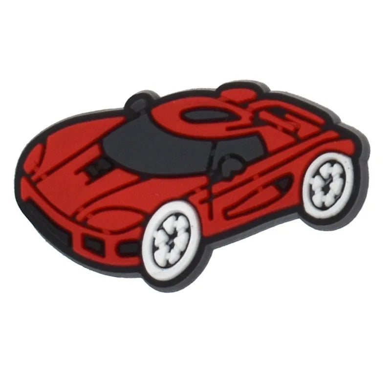 Car Shoe Charms for Crocs Accessorie Car Decorations Boys Girls Kids Women Teens Christmas Gifts Birthday Party Favors Pins - TiniLoom