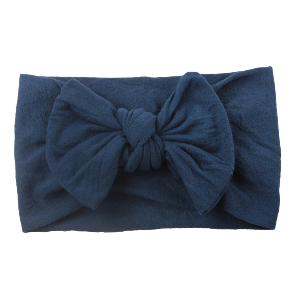 Baby Girl Headband Infant Hair Accessories Bows Newborn Headwear Rabbit Ear Elastic Gift Toddler Bandage Ribbon Soft Bowknot
