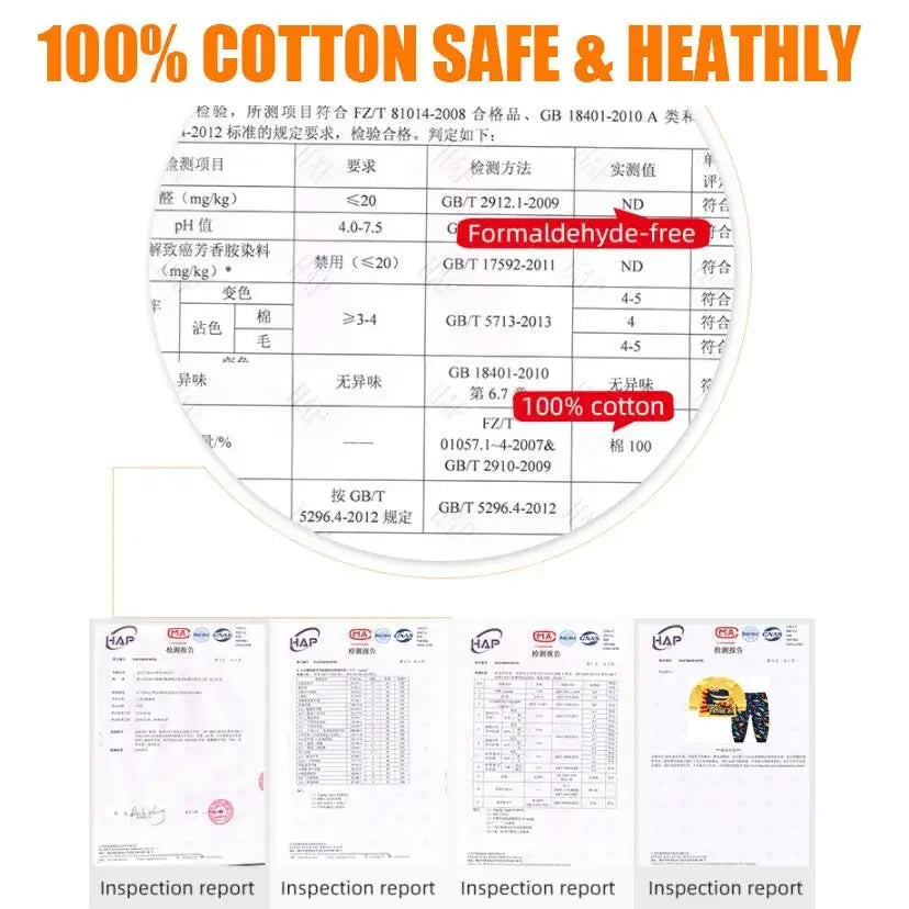 Kids Clothes Children Sets Children's Clothing Boys Girls CottonAutumn winter Clothing Pants Sleepwear Underwear Christmas Gift - TiniLoom