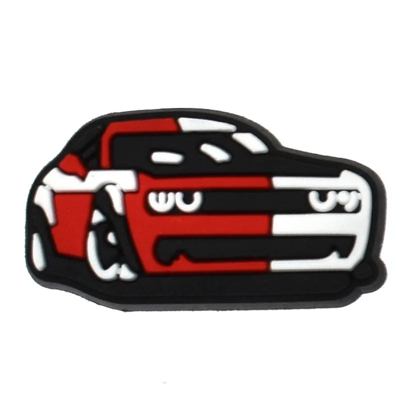 Car Shoe Charms for Crocs Accessorie Car Decorations Boys Girls Kids Women Teens Christmas Gifts Birthday Party Favors Pins - TiniLoom