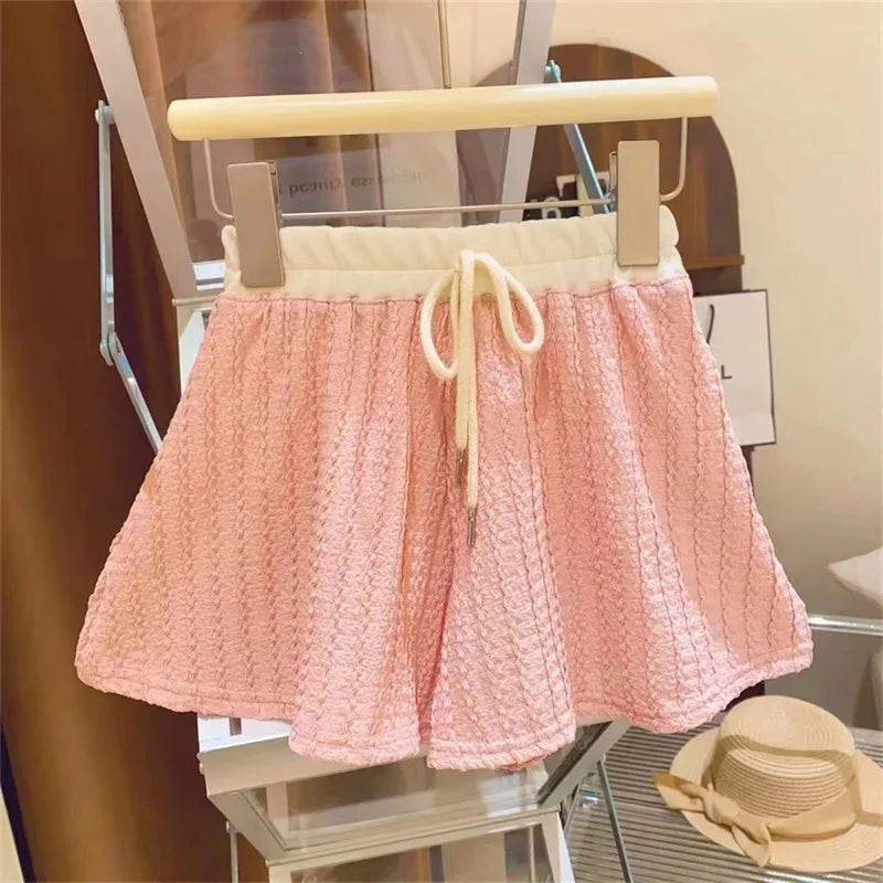 Baby Blouse Sets Girls Summer Suit Kids Short Sleeve Top Pant 2Pcs Kids Cute Sweet Outfit Children Fashion Sportswear 2-10Y - TiniLoom