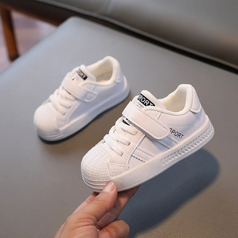 Kids Casual Shoes Sneakers Boys Sport Breathable Tennis Sneaker Baby Children Girls Shoes Spring Fashion White Flat Running Shoe - TiniLoom