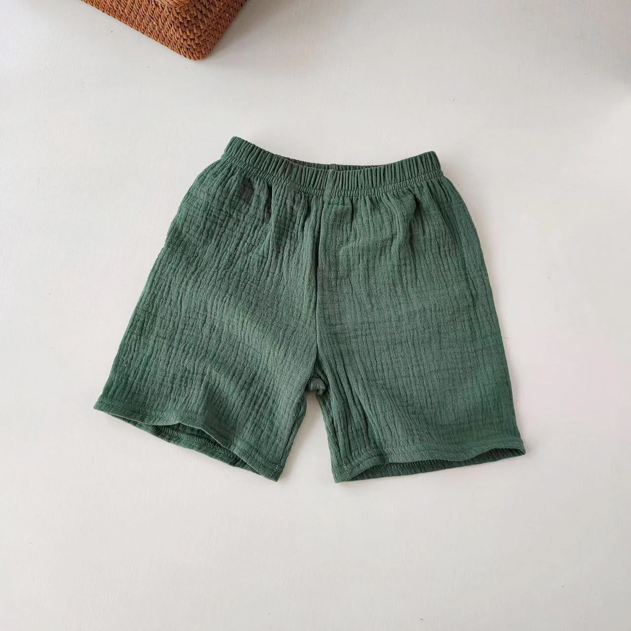 Children's Shorts Girls Boys Cotton Yarn Short Pants Summer Children's Girls Soft And Breathable Capris Baby Clothes - TiniLoom