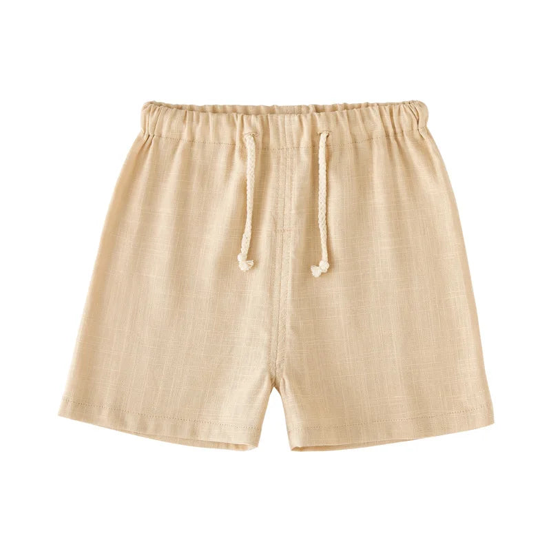 Children's Cotton And Linen Trousers Spring And Summer Thin Boys And Girls Linen Pant Baby Harem Pants WT620 - TiniLoom