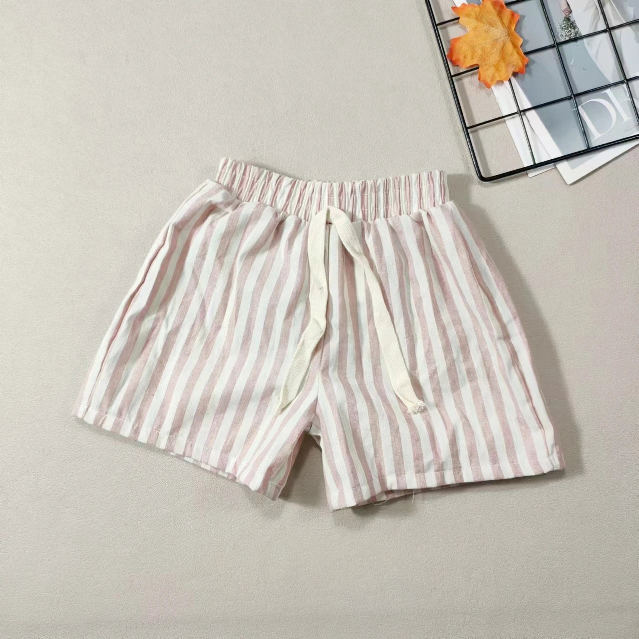 Children's Shorts Children's Pants Single Item Pants Pure Cotton Boys Casual Pants Girls Shorts Baby Jackets Pants British Style - TiniLoom