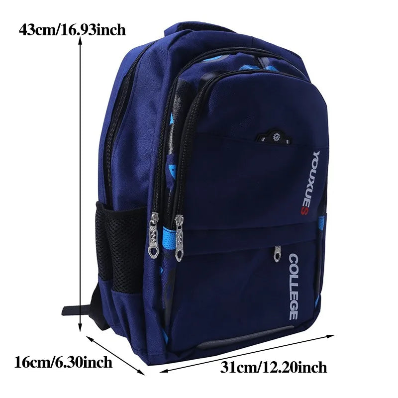 New Children School Bags Kids Backpack In Primary Schoolbag For Teenager Boys Waterproof Backpacks Book Bag - TiniLoom