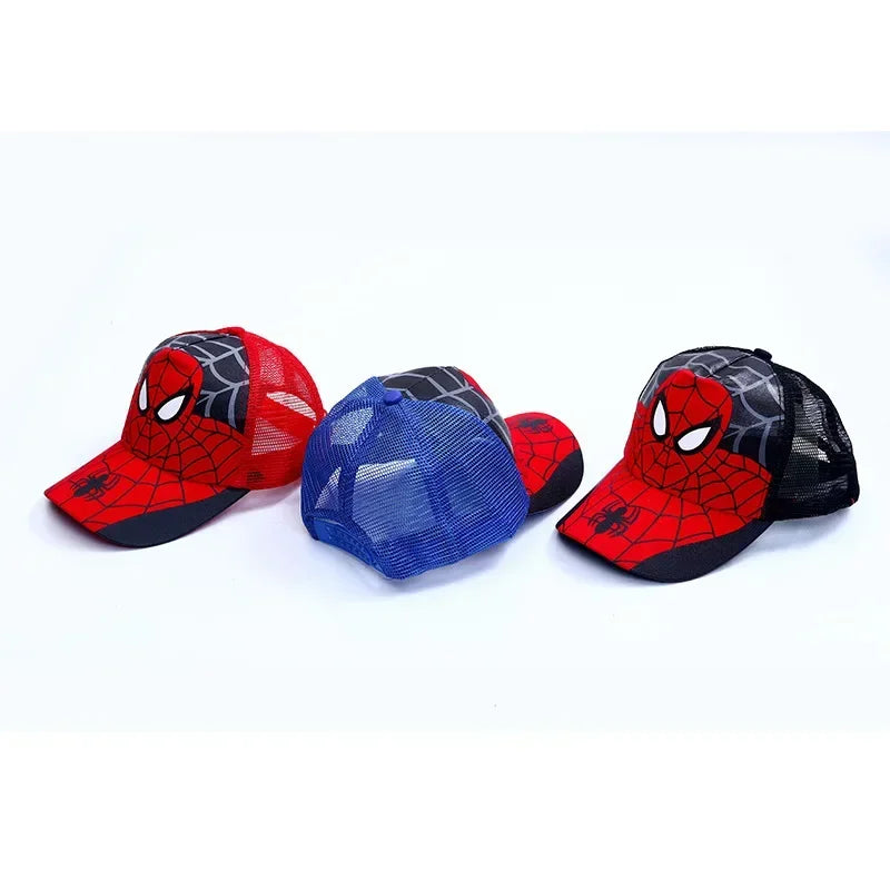 Anime Spiderman Baseball Cap For Boys Girls Autumn Baby Hats Children's Cartoon Fashion Sun Caps Kids Hop Hop Hat 2-8y - TiniLoom