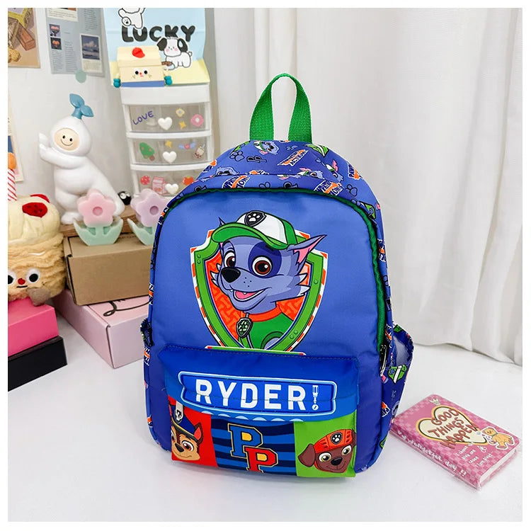 Original PAW Patrol Children School Bag Cute Dogs Fashion Boy Girl Backpack Kids Kindergarten Backpacks Chase Skye Baby Gift - TiniLoom