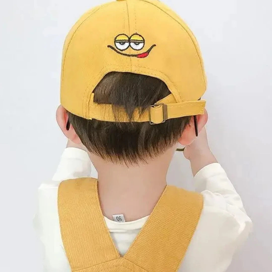 Girls Boy Adjustable Hat Children's Kid Baseball Cap Sunscreen Baby Hat Hip Hop M Letter Embroidered Kids Caps 1-6-8-12-15 Years - TiniLoom