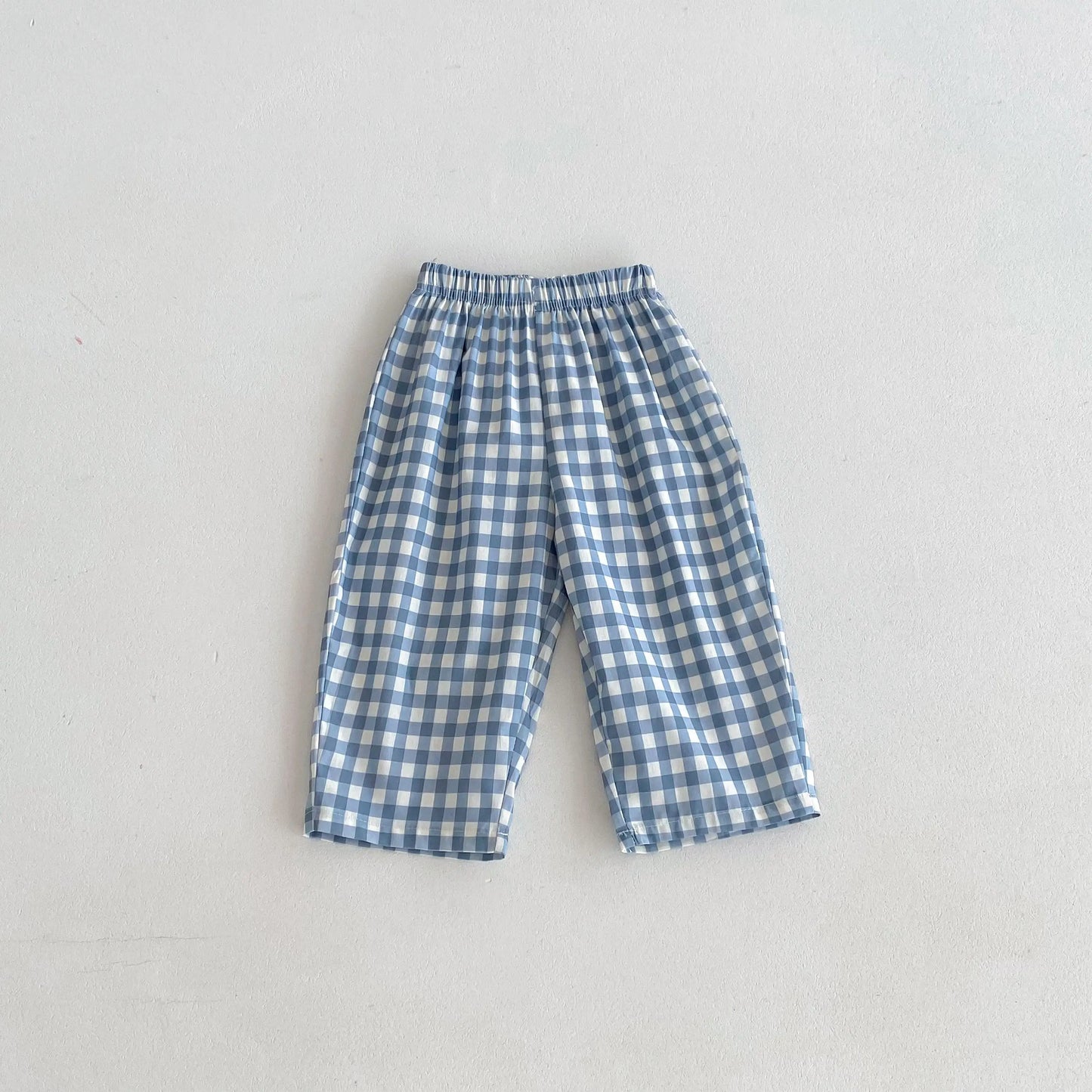 2024 New Children Trousers Plaid Printed Cartoon Fashion Baby Girls Boys Loose Casual Harem Pants Kids Pants Summer Clothes - TiniLoom