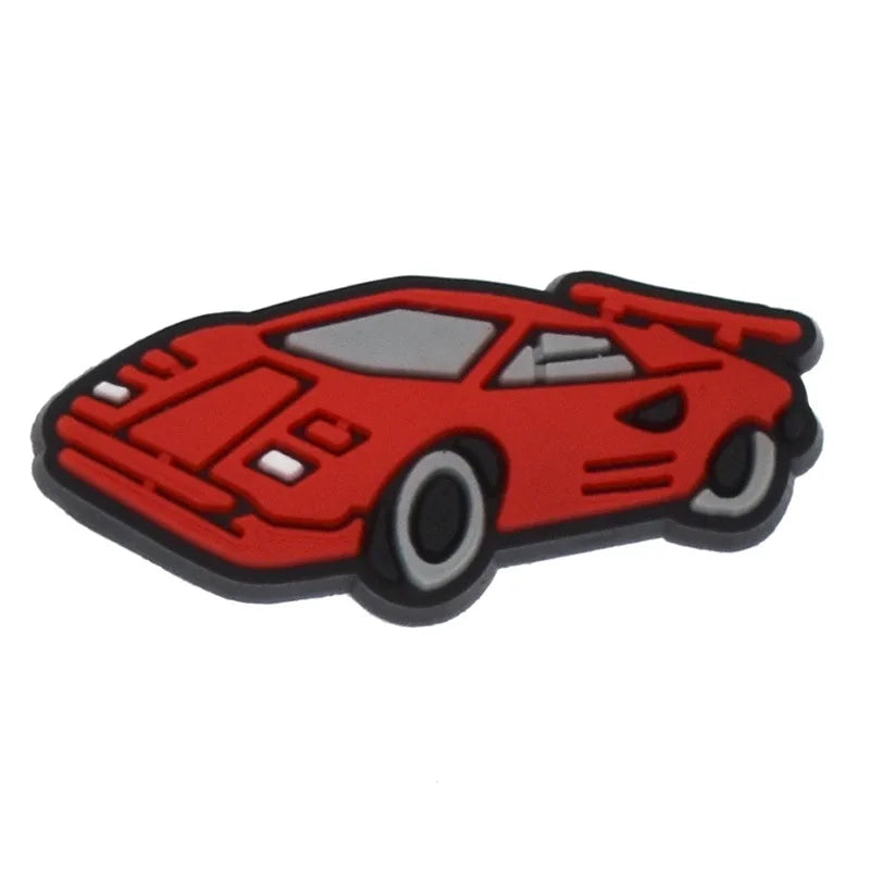 Car Shoe Charms for Crocs Accessorie Car Decorations Boys Girls Kids Women Teens Christmas Gifts Birthday Party Favors Pins - TiniLoom