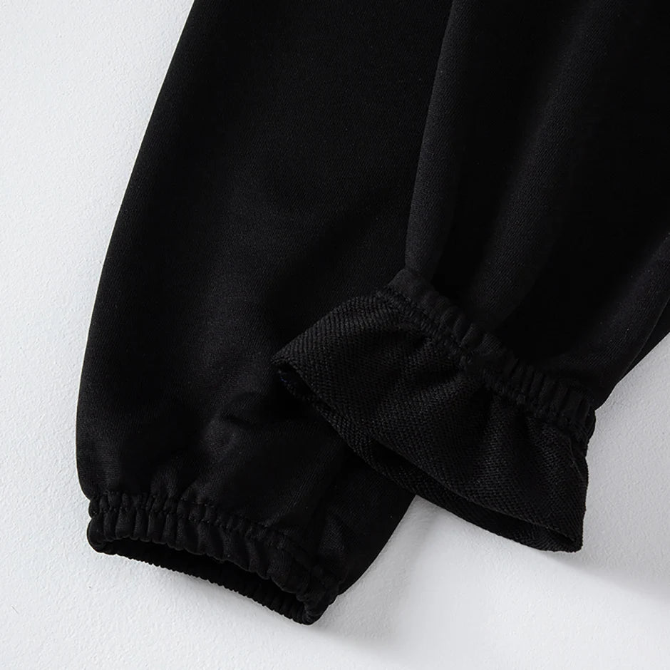 1/3 Pcs Four Seasons Children's Leisure Sports Pants Solid Color Basic Boy Running Holiday 9 Pants Girl Joker Comfortable Pants - TiniLoom