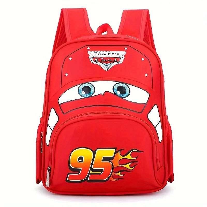 Hot kindergarten cartoon 95 car Travel bag 3D waterproof boys 2-5 years old children backpack - TiniLoom