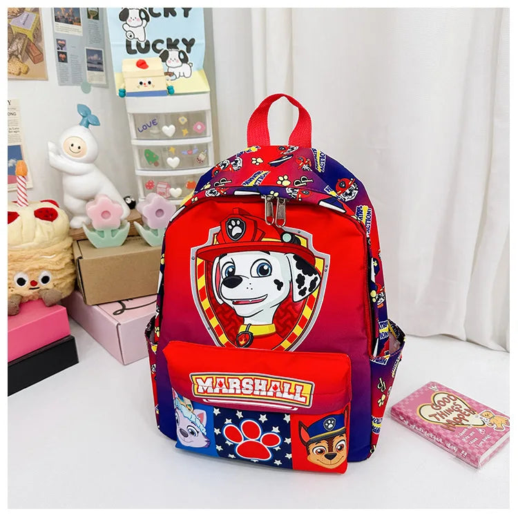 Original PAW Patrol Children School Bag Cute Dogs Fashion Boy Girl Backpack Kids Kindergarten Backpacks Chase Skye Baby Gift - TiniLoom