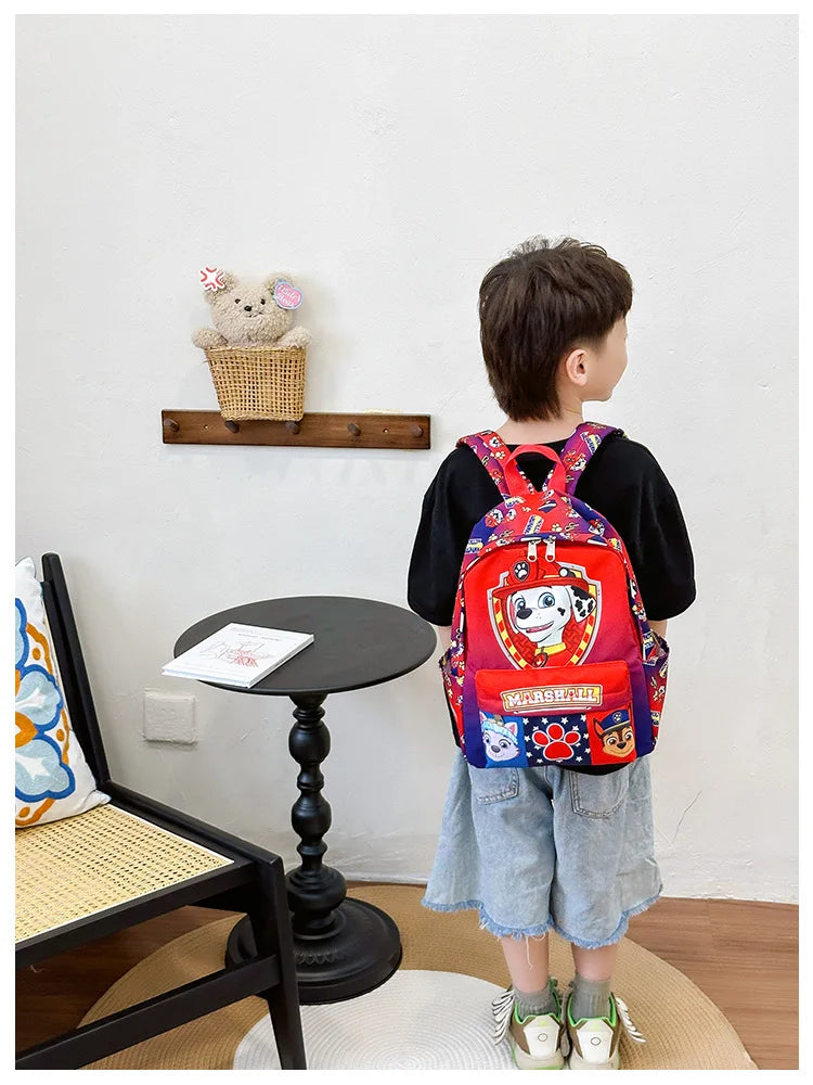 Original PAW Patrol Children School Bag Cute Dogs Fashion Boy Girl Backpack Kids Kindergarten Backpacks Chase Skye Baby Gift - TiniLoom