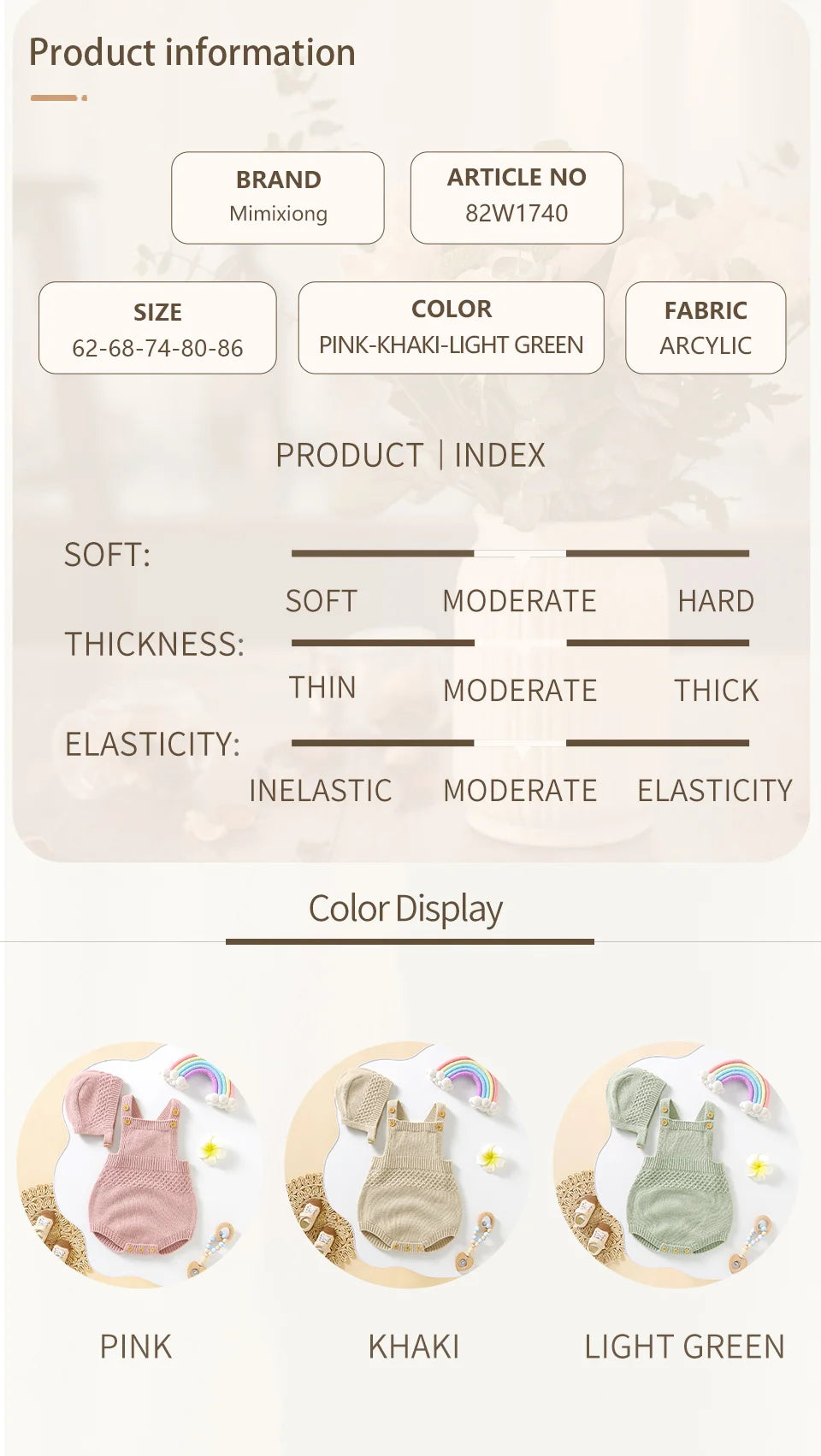 Baby Bodysuits Sleeveless Newborn Boys Girls Solid Color Onesie Hats Outfits Sets 2pcs Infant Unisex Playsuits Children Clothes - TiniLoom