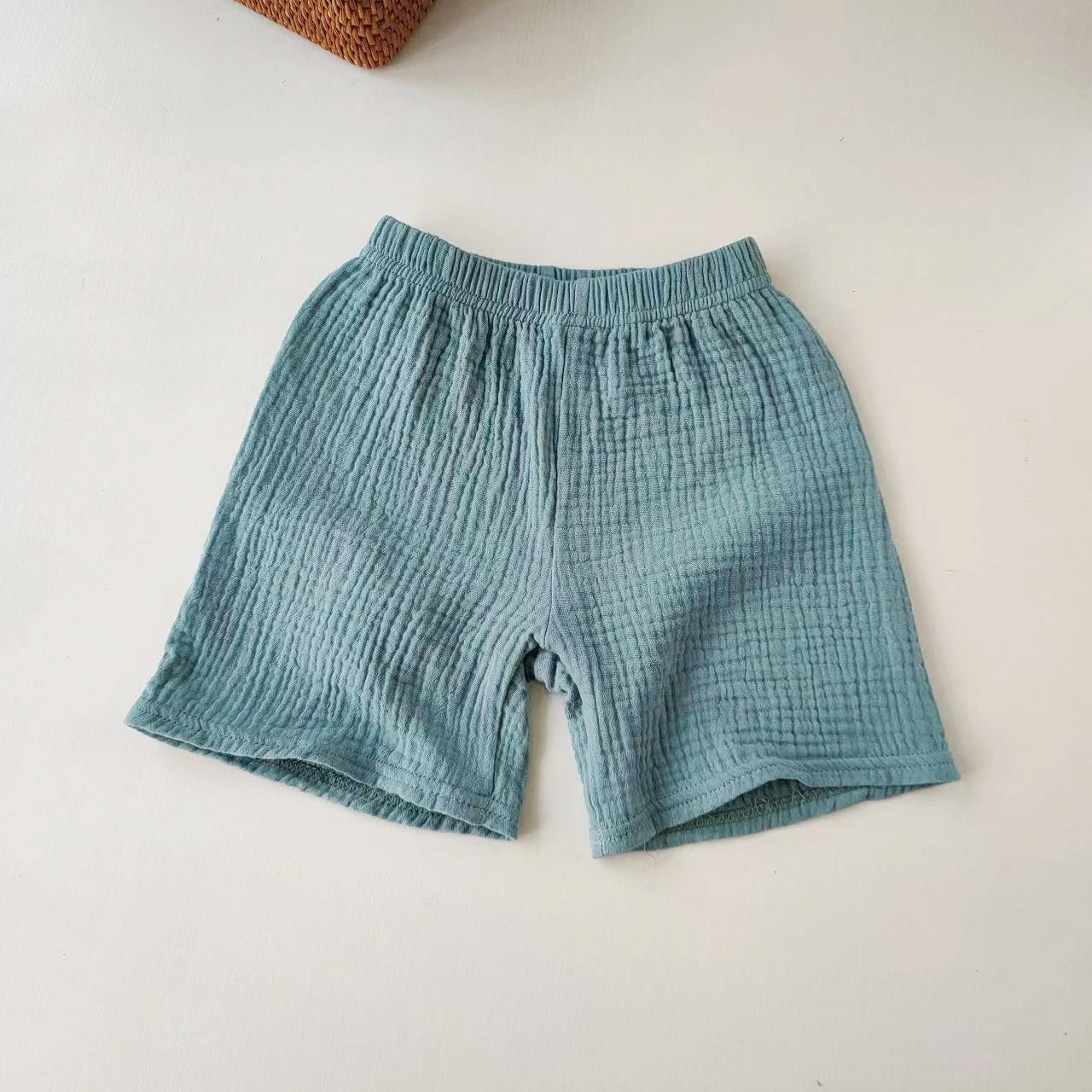 Children's Shorts Girls Boys Cotton Yarn Short Pants Summer Children's Girls Soft And Breathable Capris Baby Clothes - TiniLoom