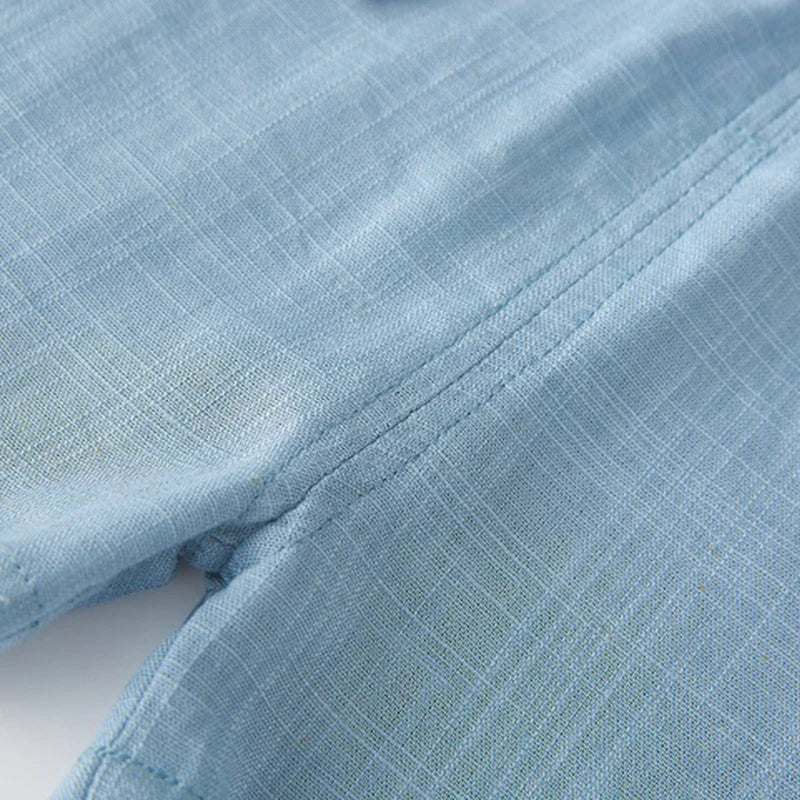 Children's Cotton And Linen Trousers Spring And Summer Thin Boys And Girls Linen Pant Baby Harem Pants WT620 - TiniLoom