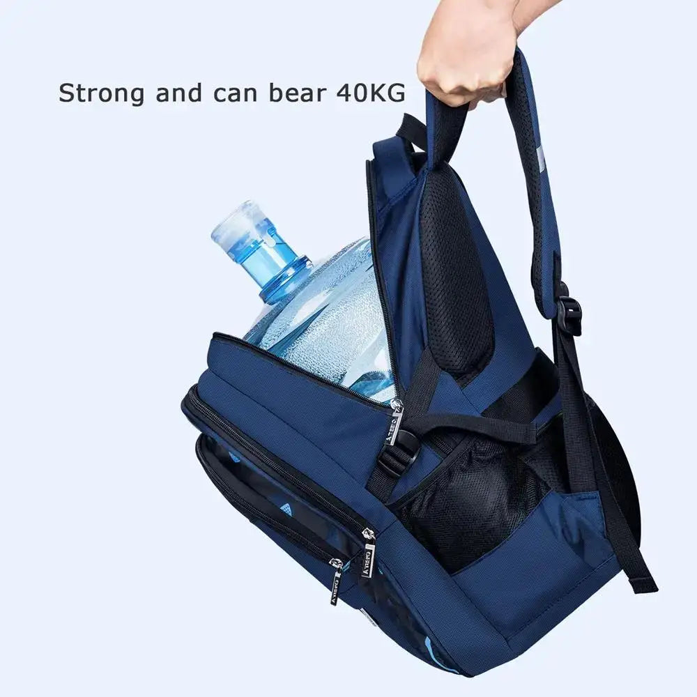 New Children School Bags Kids Backpack In Primary Schoolbag For Teenager Boys Waterproof Backpacks Book Bag - TiniLoom