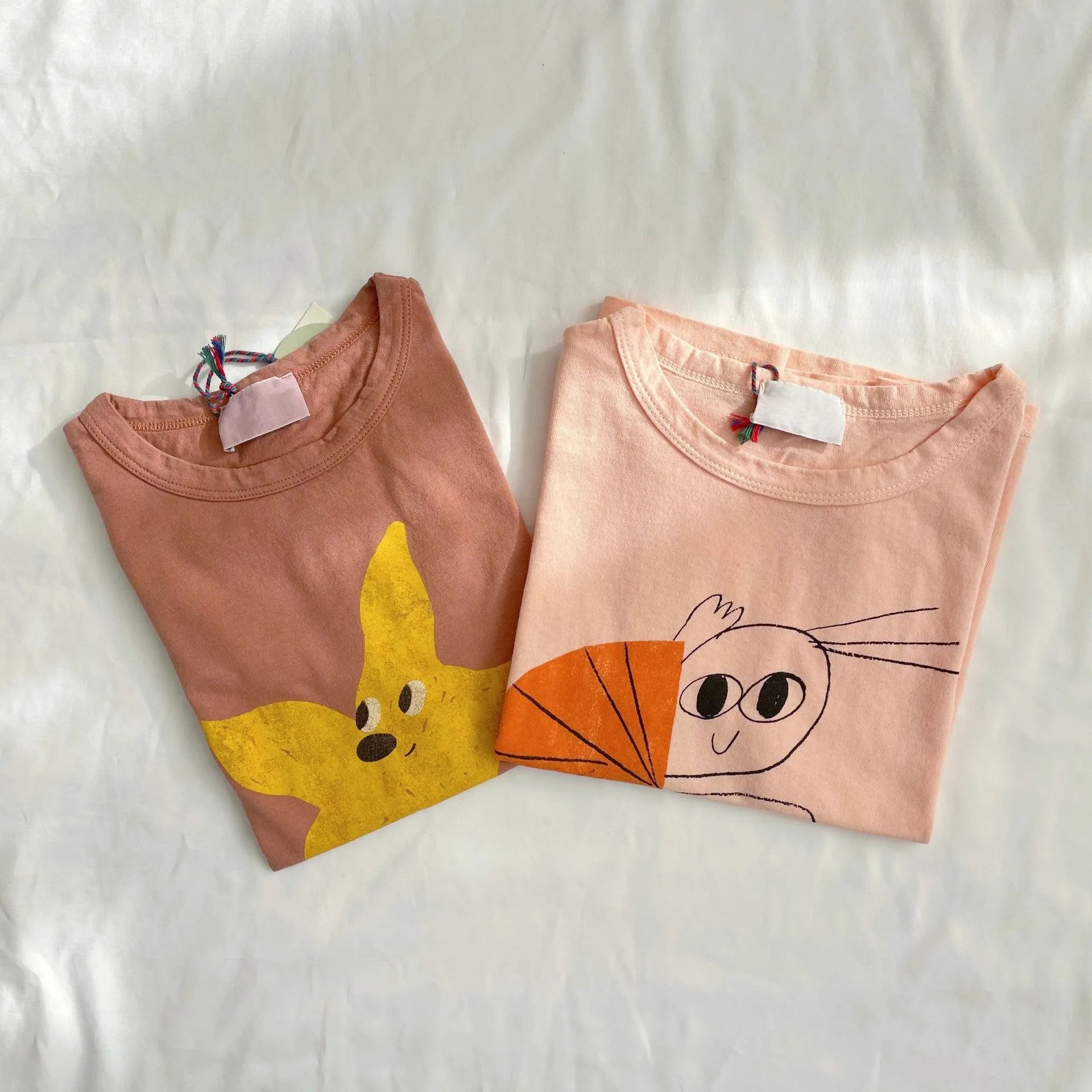 2025 Kid Clothes New Spring Sumemer Korean Baby Boys Girls Cotton Cartoon Short Sleeve T Shirts Children's Outerwear Clothings - TiniLoom