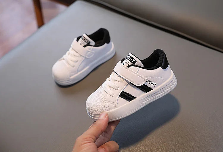 Kids Casual Shoes Sneakers Boys Sport Breathable Tennis Sneaker Baby Children Girls Shoes Spring Fashion White Flat Running Shoe - TiniLoom