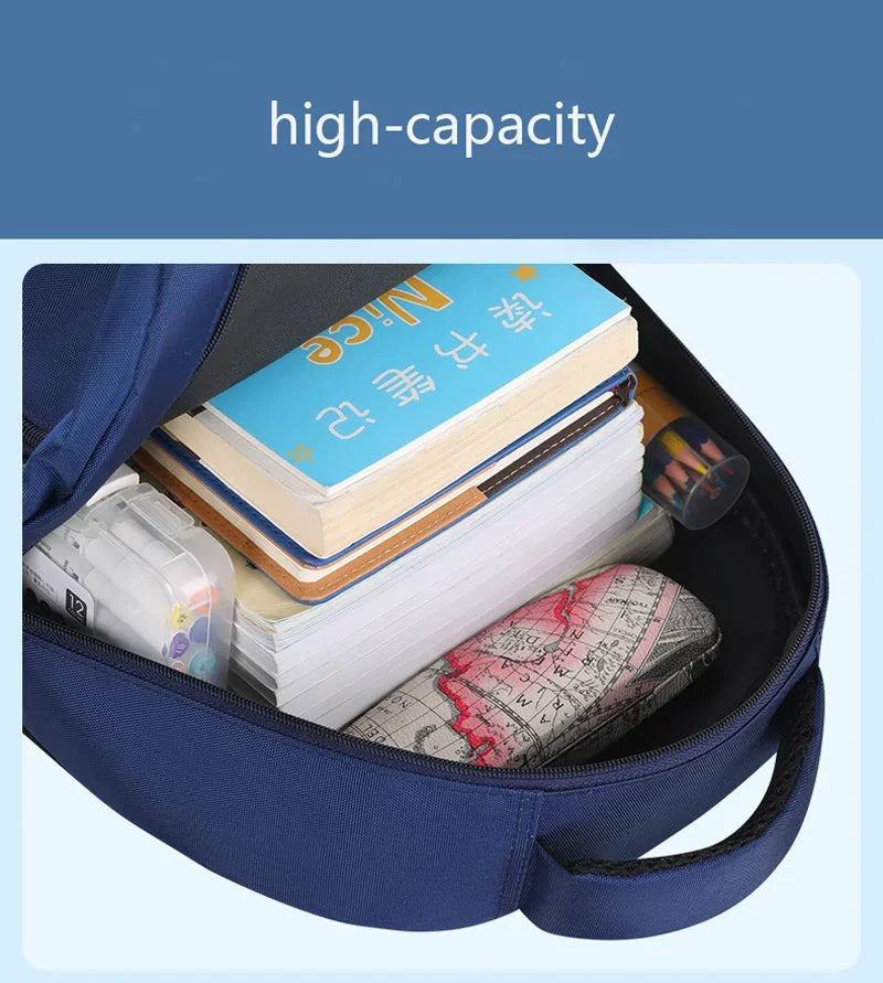 Kid Backpack 2-16Year Children School Bags for Boys Astronaut School Backpack Waterproof Primary Boy Book Bag Mochila Infantil - TiniLoom