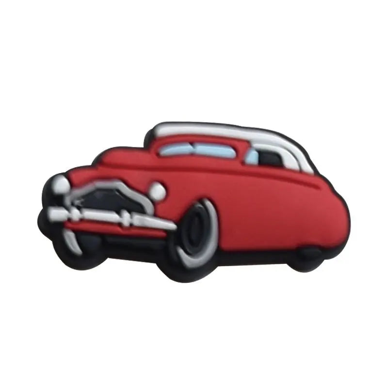 Car Shoe Charms for Crocs Accessorie Car Decorations Boys Girls Kids Women Teens Christmas Gifts Birthday Party Favors Pins - TiniLoom