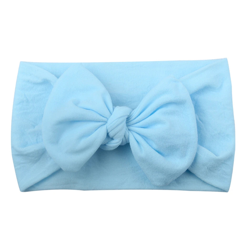 Baby Girl Headband Infant Hair Accessories Bows Newborn Headwear Rabbit Ear Elastic Gift Toddler Bandage Ribbon Soft Bowknot