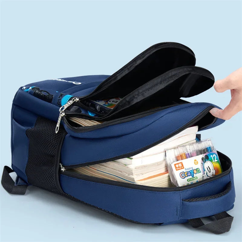 New Children School Bags Kids Backpack In Primary Schoolbag For Teenager Boys Waterproof Backpacks Book Bag - TiniLoom