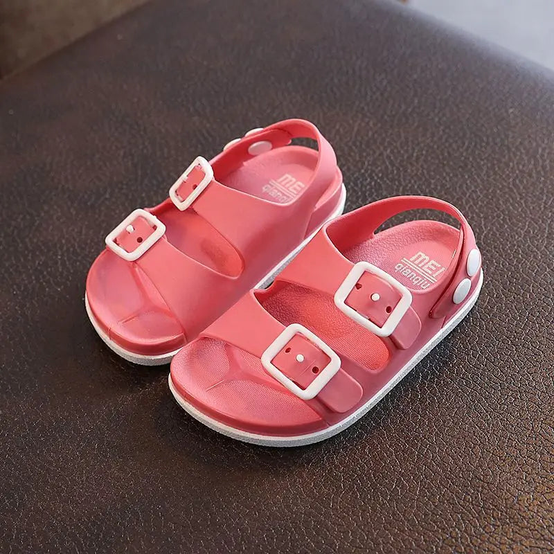 Kids Sandals Boys Girls Beach Shoes Soft Lightweight Closed-Toe Outdoor Children's Toddler Sandasl for Baby Shoes Summer - TiniLoom
