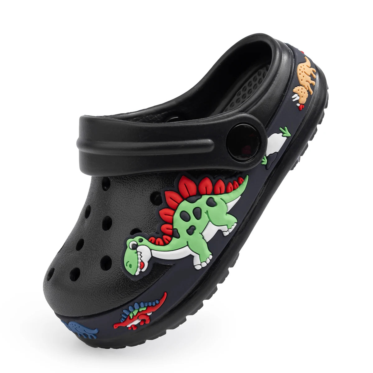 Toddler Girls Boys Flat Heel Sandals Cute Cartoons Unicorn Truck Dinosaur Hole Shoes Beach Water Sports Soft Anti-slip Sole Mule - TiniLoom