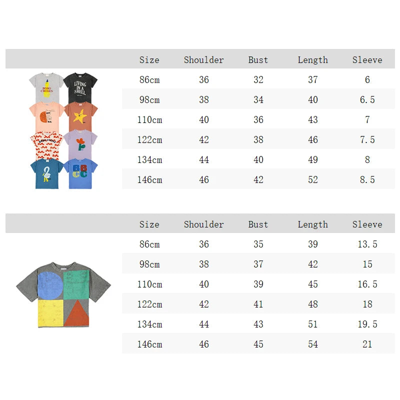 2025 Kid Clothes New Spring Sumemer Korean Baby Boys Girls Cotton Cartoon Short Sleeve T Shirts Children's Outerwear Clothings - TiniLoom
