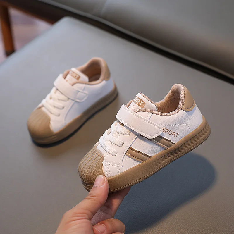 Kids Casual Shoes Sneakers Boys Sport Breathable Tennis Sneaker Baby Children Girls Shoes Spring Fashion White Flat Running Shoe - TiniLoom